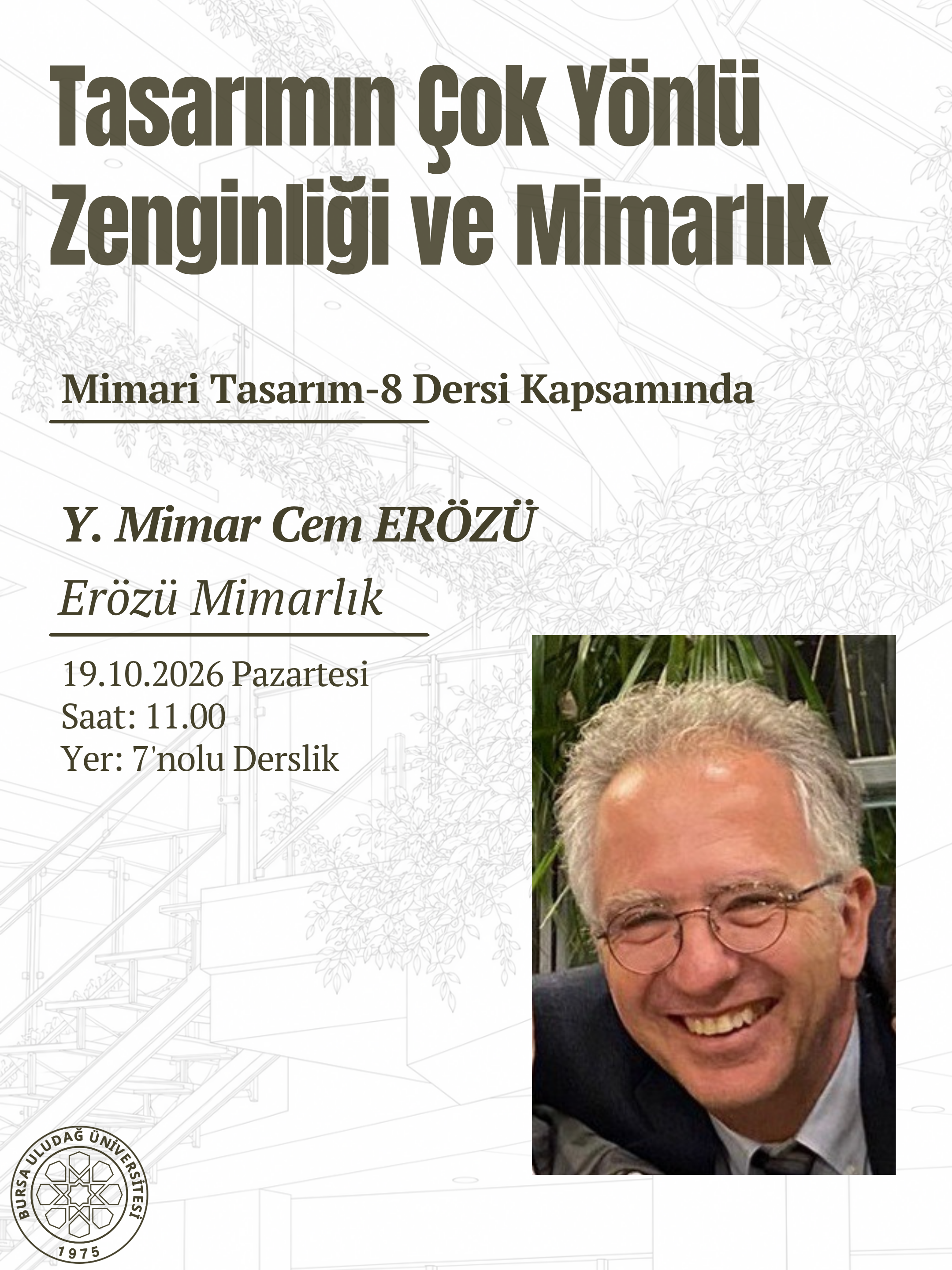 Mimari Tasarım-8 Seminerleri